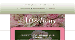 Desktop Screenshot of affectionsflowers.com